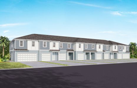 New construction Townhouse house Deland, FL 32724 plan Landmark - image