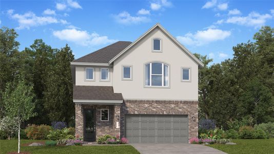 New construction Single-Family house 11685 Lazy Oak Creek Dr, Magnolia, TX 77354 plan Haven II - image