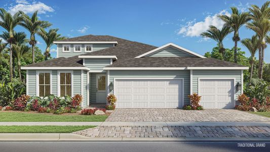 New construction Single-Family house 6455 Sparkling Stream Trl, Jacksonville, FL 32234 plan Marigold - image