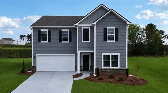 New construction Single-Family house 60 Galilee Ln, Bethlehem, GA 30620 plan Galileo - image
