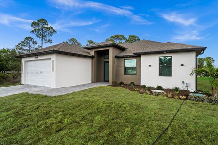 New construction Single-Family house 1149 Ebert St E, Lehigh Acres, FL 33974 - image