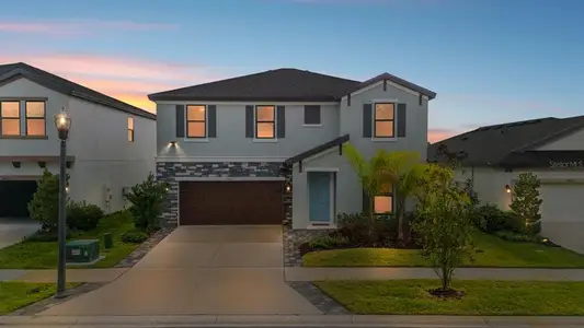 New construction Single-Family house 14661 Horse Trot Rd, Lithia, FL 33547 plan Kingfisher - image