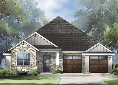 New construction Single-Family house 301 Drawbridge Dr, Georgetown, TX 78633 Santorini- photo 0