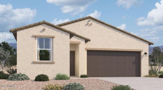 New construction Single-Family house 47606 W Kenner Dr, Maricopa, AZ 85139 plan Poppy - image
