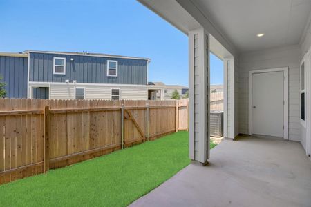 New construction Townhouse house 1850 Settlers Glen Dr, Unit 1702, Round Rock, TX 78665 The Bonnell (161)- photo 26 26