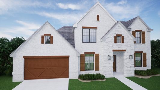 New construction Single-Family house 462 Creekside Dr, Haslet, TX 76052 plan The El Paso - image