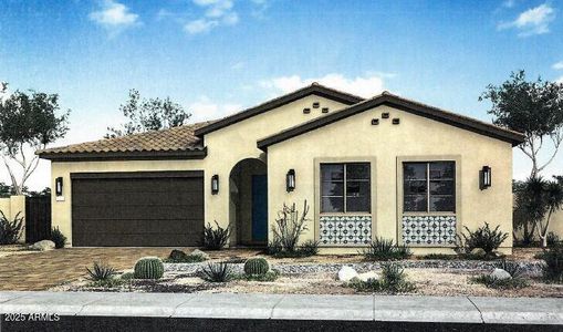 New construction Single-Family house 3718 E Gold Mountain Ave, San Tan Valley, AZ 85143 Holly Plan 5007- photo 0
