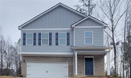 New construction Single-Family house 425 Camella Cir, Mcdonough, GA 30252 Hudson- photo 0