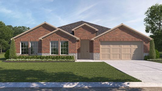 New construction Single-Family house 406 Sunflower Trl, Cleburne, TX 76033 plan Harrison - image