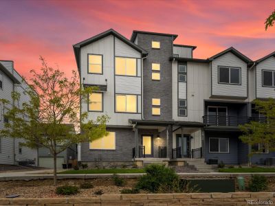 New construction Townhouse house 14421 Pansy Loop, Morrison, CO 80465 The Crestone- photo 0