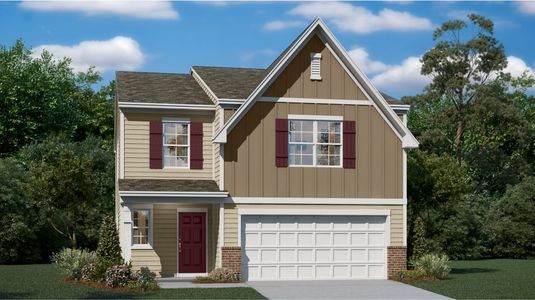 New construction Single-Family house 4105 Oxford Glen Dr, Claremont, NC 28610 plan Frost VE - image