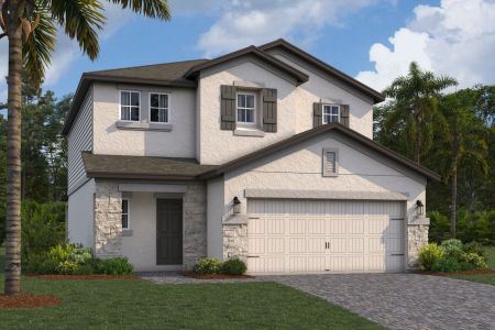 New construction Single-Family house 13709 Brushleaf Ct, Hudson, FL 34669 plan Cape Town - image