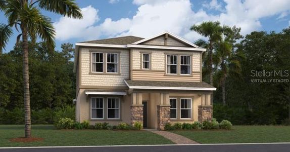 New construction Single-Family house 3118 Springbank Drive, Saint Cloud, FL 34771 Glenwood- photo 0