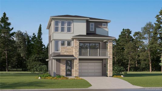 New construction Single-Family house 7788 S Cherokee Trl, Centennial, CO 80016 plan Horizon - image
