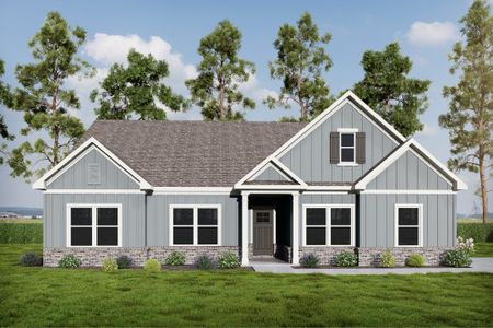 New construction Single-Family house 911 Ammons Bridge Rd, Monroe, GA 30655 plan (GA)The Ellen | Side Entry - image