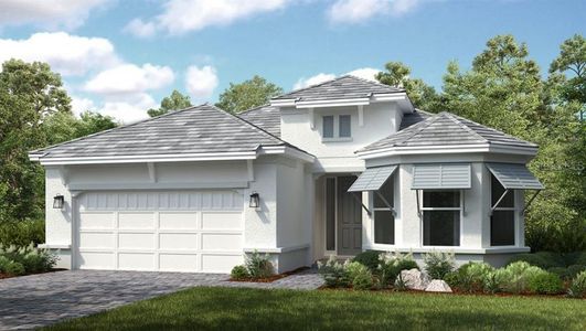 New construction Single-Family house 8064 Moonbeam Ave, Sarasota, FL 34241 plan Lazio - image