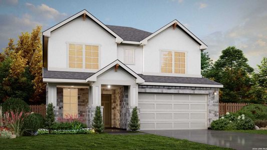 New construction Single-Family house 216 Camryn Xing, San Antonio, TX 78253 - image