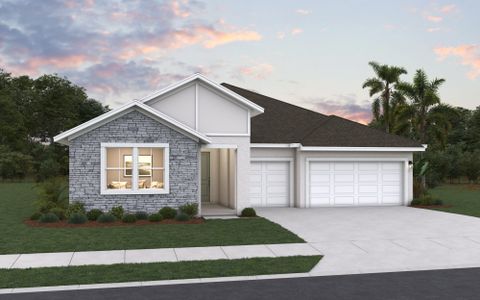 New construction Single-Family house 44228 Creekside Run Ln, Punta Gorda, FL 33982 plan Arlington - 19154 - image