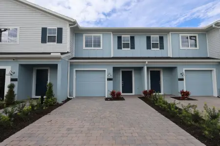 New construction Townhouse house 6112 Fellow Wagon Wy, Orlando, FL 32822 plan Santa Rosa - image