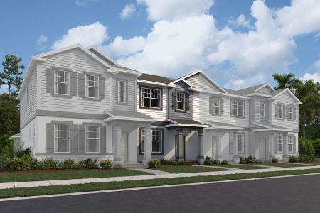 New construction Townhouse house 450 Lady Palm St, Apopka, FL 32703 plan Rutland - image