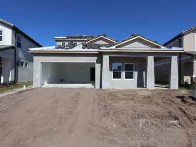 New construction Single-Family house 1734 Suttonset Trl, Zephyrhills, FL 33541 plan Newport II Bonus - image