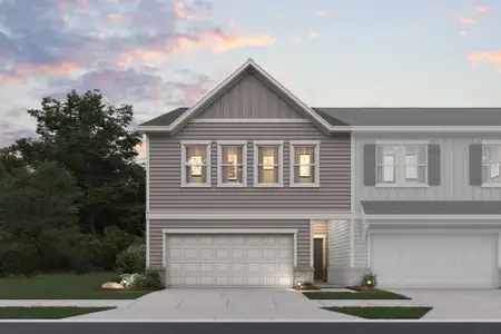 New construction Townhouse house 3757 Floyd Rd, Austell, GA 30106 plan Aster - image