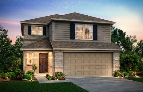 The Coolidge, a 2-story new construction home showing Home Exterior W