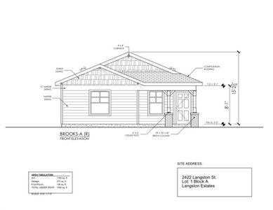 New construction Single-Family house 2422 Langston St, Fort Worth, TX 76105 null- photo 0
