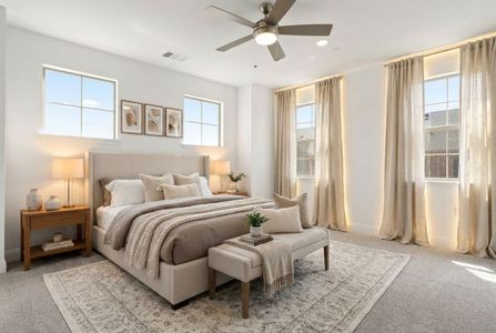 New construction Townhouse house 1200 Armstrong, The Colony, TX 75056 plan Turnberry - image 12