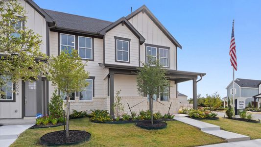 New construction Townhouse house 2503 Caleb Asher Lp, Round Rock, TX 78665 null- photo 3 3