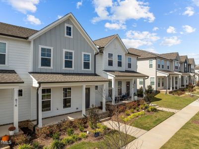 New construction Townhouse house 812 Silo Park Drive, Wake Forest, NC 27587 - photo 0