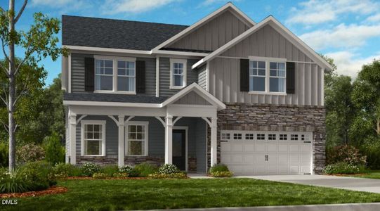 New construction Single-Family house 109 Seagraves Creek Ln, Holly Springs, NC 27540 - image