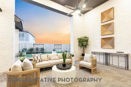 New construction Single-Family house 24615 Rosinweed Meadows Ln, Katy, TX 77493 plan 222 - image