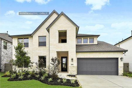 New construction Single-Family house 2901 Bolton Landing Dr, Texas City, TX 77568 plan The Collins - image