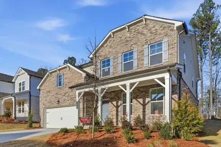 New construction Single-Family house 1355 Auburn Glen Rd, Dacula, GA 30019 plan Ingram - image