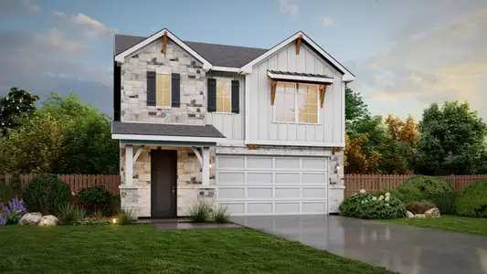 New construction Single-Family house 843 Fort Kylo, San Antonio, TX 78245 plan Azalea - image