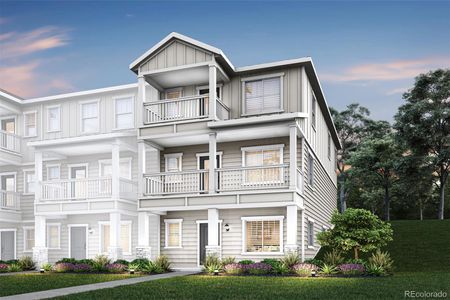 New construction Townhouse house 1117 Babette Hts, Colorado Springs, CO 80904 - image