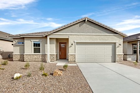 New construction Single-Family house 14760 N Blue Juniper Ln, Marana, AZ 85658 plan Flint - image