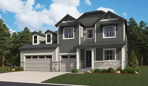 New construction Single-Family house Aurora, CO 80138 plan Dillon II - image