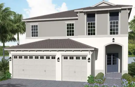 New construction Single-Family house 16610 Town Center Pkwy N, Loxahatchee, FL 33470 plan Laurel - image