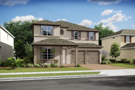 New construction Single-Family house 12522 Gold Honeysuckle St, Winter Garden, FL 34787 plan Sanya II - image