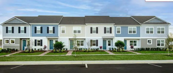New construction Townhouse house 1521 Prestige Dr, Apopka, FL 32703 - image