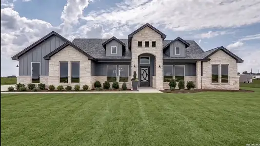 New construction Single-Family house 136 Sunset, La Vernia, TX 78121 - image