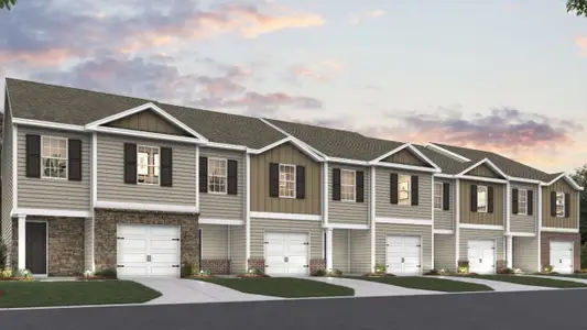 New construction Townhouse house 109 Ozark Pl, Mooresville, NC 28117 plan Mitchell - image