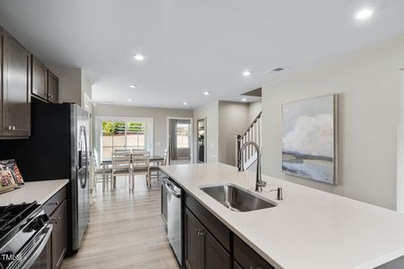 New construction Townhouse house 420 Grand Silo Rd, Garner, NC 27603 Nassau Cove- photo 4 4