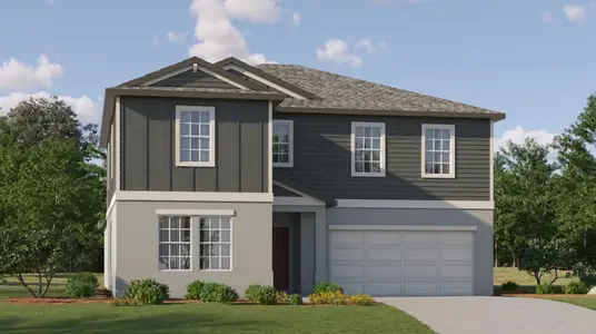 New construction Single-Family house 3846 Northern Key Dr, Plant City, FL 33565 plan Trenton - image
