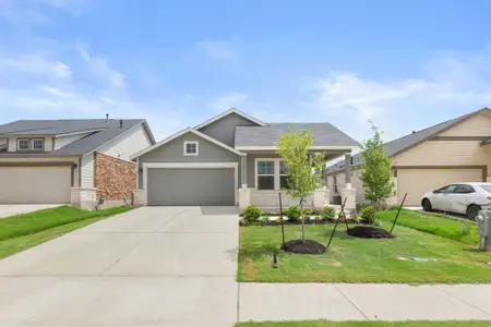 New construction Single-Family house 185 Sormonne Lp, Kyle, TX 78640 plan Mason - image
