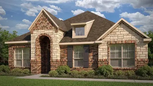 New construction Single-Family house 343 Dairy Wy, Midlothian, TX 76065 plan Concept 2086 - image