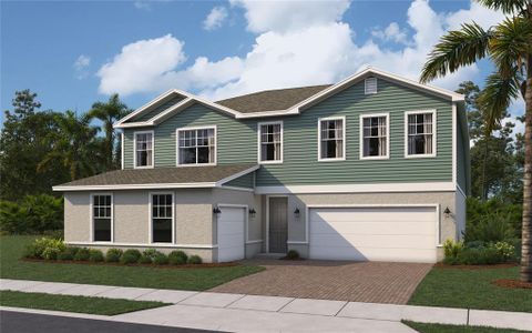 New construction Single-Family house 687 Emerald Grove Dr, Apopka, FL 32703 plan Paxton - image