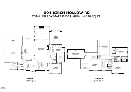New construction Single-Family house 594 Birch Hollow Rd, Chapel Hill, NC 27516 - image 5